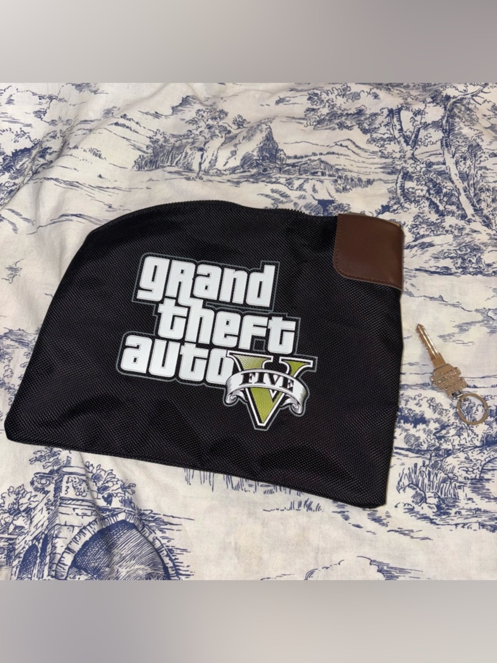 Grand Theft Auto V GTA 5 Collector's Security Deposit Money Bag With Key
